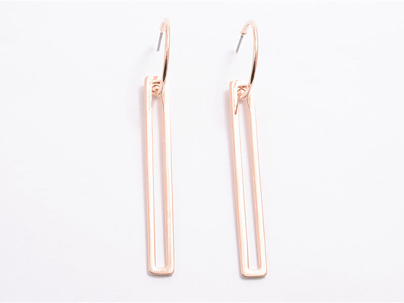 Rose Gold Fashion Earrings - MSE1101