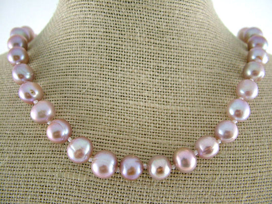 Pink Freshwater Pearl Necklace - PL0149