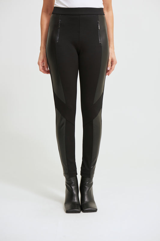 Joseph Ribkoff - Faux Leather Pants - Style 213385